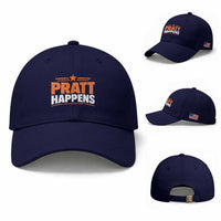 Pratt Happens Los Angeles 2026 Baseball Cap Funny Political Patriotic LA City California Pride Leadership