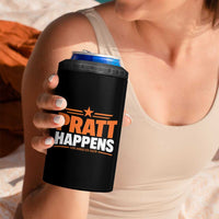 Pratt Happens Los Angeles 2026 4 in 1 Can Cooler Tumbler Funny Political Patriotic LA City California Pride Leadership