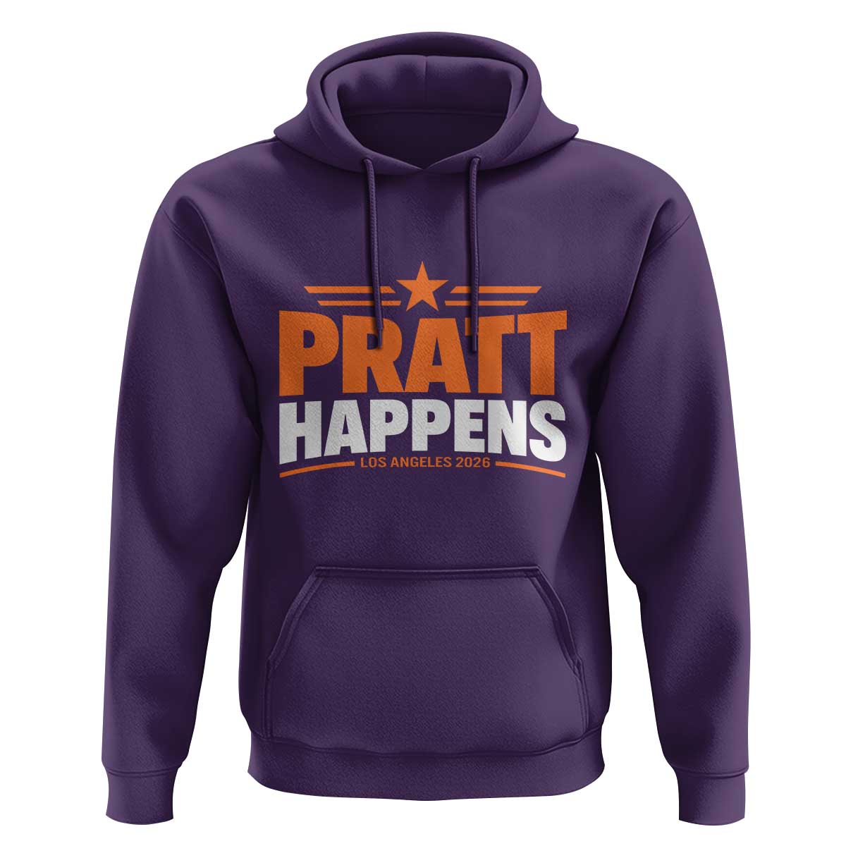 Pratt Happens Los Angeles 2026 Hoodie Funny Political Patriotic LA City California Pride Leadership
