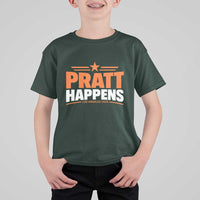 Pratt Happens Los Angeles 2026 T Shirt For Kid Funny Political Patriotic LA City California Pride Leadership