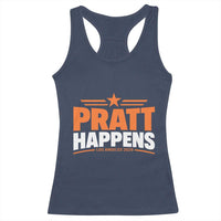Pratt Happens Los Angeles 2026 Racerback Tank Top Funny Political Patriotic LA City California Pride Leadership
