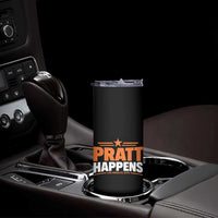 Pratt Happens Los Angeles 2026 Skinny Tumbler Funny Political Patriotic LA City California Pride Leadership