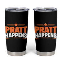 Pratt Happens Los Angeles 2026 Tumbler Cup Funny Political Patriotic LA City California Pride Leadership