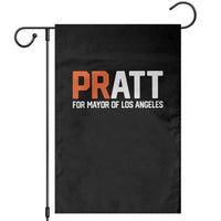Pratt for Mayor Los Angeles Garden Flag LA City Caliornia Pride Political Campaign Supporter