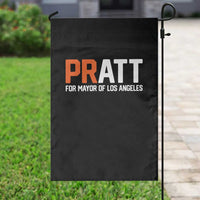 Pratt for Mayor Los Angeles Garden Flag LA City Caliornia Pride Political Campaign Supporter