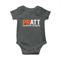 Pratt for Mayor Los Angeles Baby Onesie LA City Caliornia Pride Political Campaign Supporter