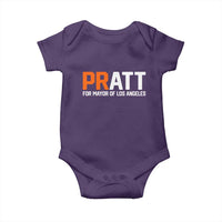 Pratt for Mayor Los Angeles Baby Onesie LA City Caliornia Pride Political Campaign Supporter