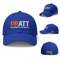 Pratt for Mayor Los Angeles Baseball Cap LA City Caliornia Pride Political Campaign Supporter