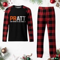 Pratt for Mayor Los Angeles Plaid Pajama Set LA City Caliornia Pride Political Campaign Supporter