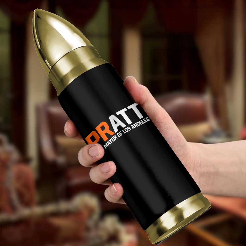 Pratt for Mayor Los Angeles Bullet Tumbler LA City Caliornia Pride Political Campaign Supporter
