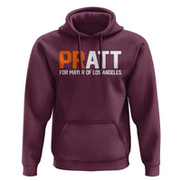 Pratt for Mayor Los Angeles Hoodie LA City Caliornia Pride Political Campaign Supporter