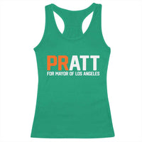 Pratt for Mayor Los Angeles Racerback Tank Top LA City Caliornia Pride Political Campaign Supporter
