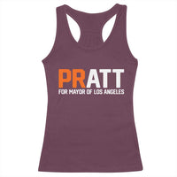 Pratt for Mayor Los Angeles Racerback Tank Top LA City Caliornia Pride Political Campaign Supporter