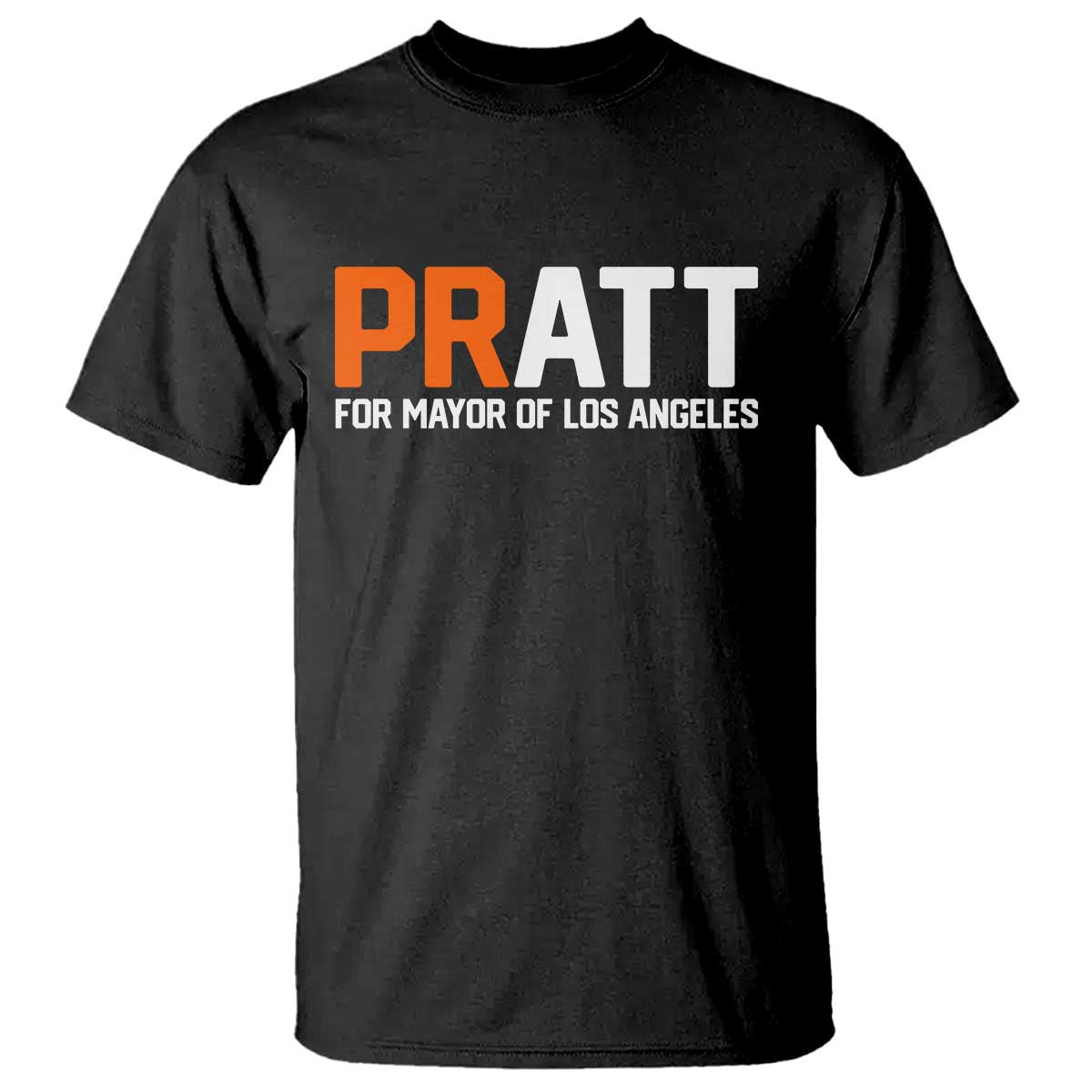 Pratt for Mayor Los Angeles T Shirt LA City Caliornia Pride Political Campaign Supporter