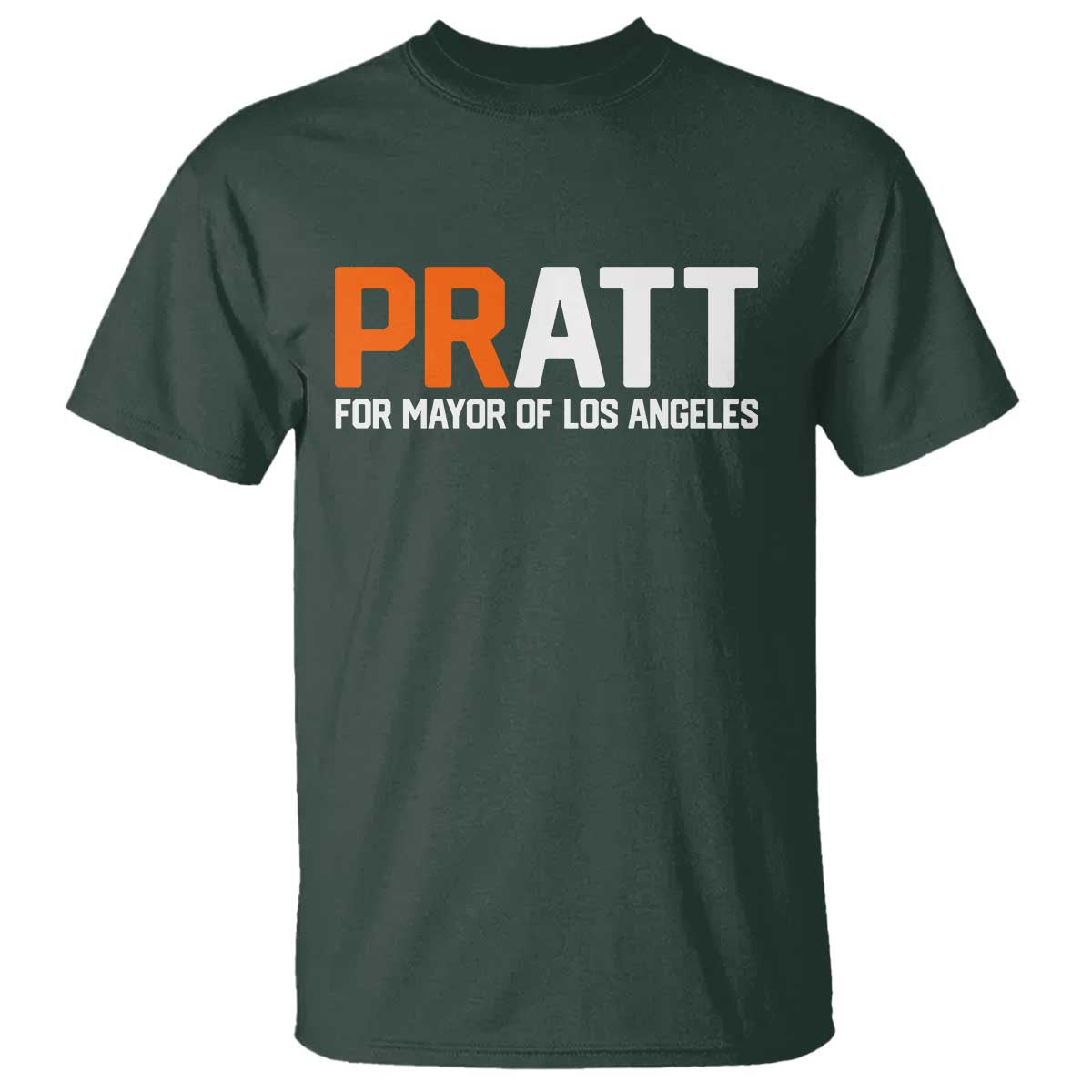 Pratt for Mayor Los Angeles T Shirt LA City Caliornia Pride Political Campaign Supporter