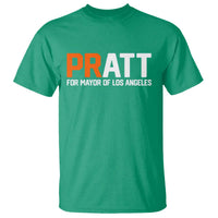 Pratt for Mayor Los Angeles T Shirt LA City Caliornia Pride Political Campaign Supporter