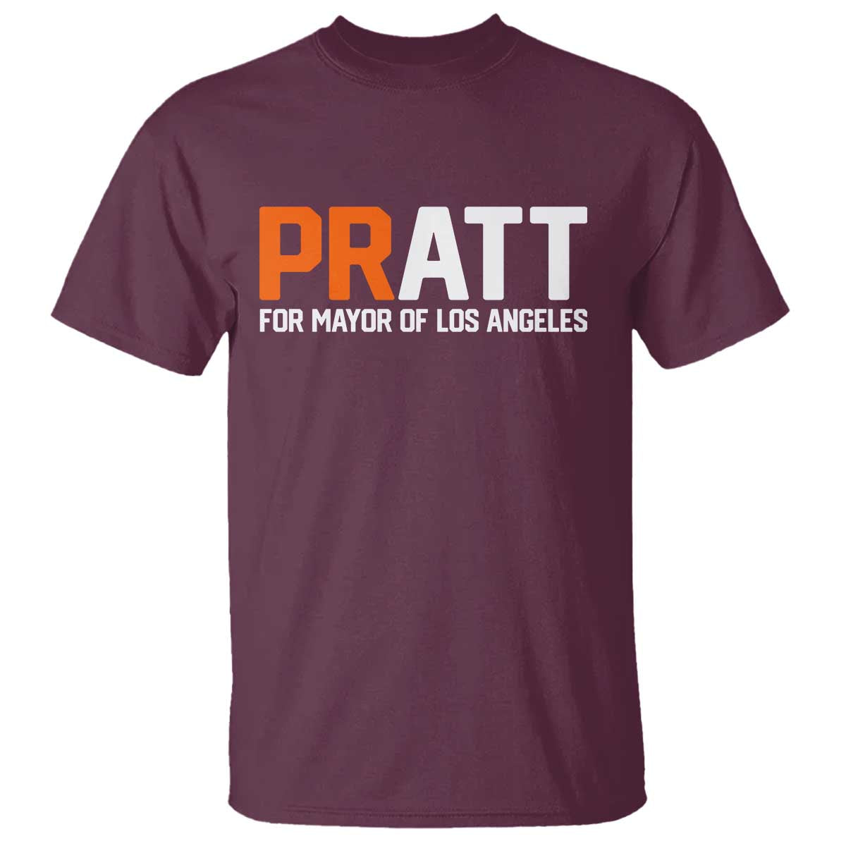 Pratt for Mayor Los Angeles T Shirt LA City Caliornia Pride Political Campaign Supporter