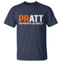 Pratt for Mayor Los Angeles T Shirt LA City Caliornia Pride Political Campaign Supporter