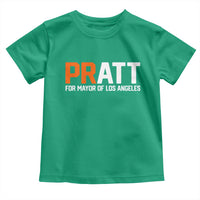 Pratt for Mayor Los Angeles Toddler T Shirt LA City Caliornia Pride Political Campaign Supporter