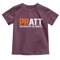 Pratt for Mayor Los Angeles Toddler T Shirt LA City Caliornia Pride Political Campaign Supporter