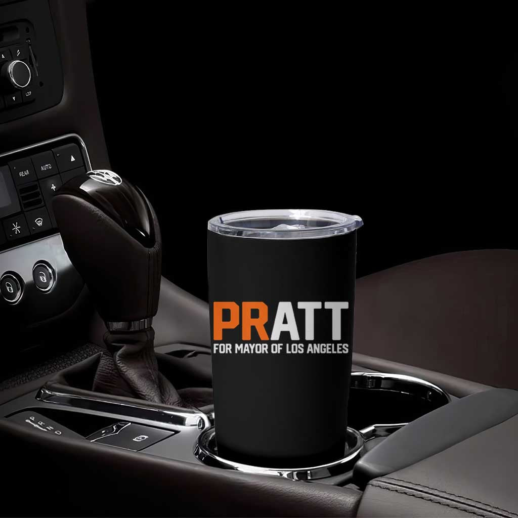 Pratt for Mayor Los Angeles Tumbler Cup LA City Caliornia Pride Political Campaign Supporter