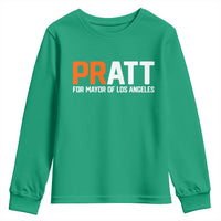 Pratt for Mayor Los Angeles Youth Sweatshirt LA City Caliornia Pride Political Campaign Supporter