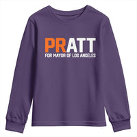 Pratt for Mayor Los Angeles Youth Sweatshirt LA City Caliornia Pride Political Campaign Supporter