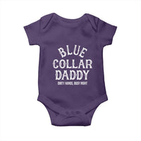 Blue Collar Daddy Hardworking Dad Baby Onesie Dirty Hands Busy Nights Workers Vintage Fathers Day Gift