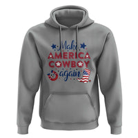 Retro Western Rodeo Hoodie Make America A Cowboy Again Country Lifestyle