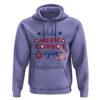 Retro Western Rodeo Hoodie Make America A Cowboy Again Country Lifestyle