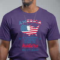 American Patriotic T Shirt Proud America A Country So Great Even Its Haters Won't Leave - Wonder Print Shop