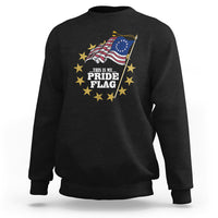 Betsy Ross Flag Sweatshirt This Is My Pride Flag American Patriotic - Wonder Print Shop