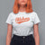 Vintage Oklahoma Orange Throwback Distressed T Shirt For Women Retro Classic OK State Pride - Wonder Print Shop