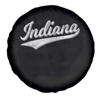 Vintage Indiana Retro Throwback Distressed Spare Tire Cover Retro Classic IN State Pride - Wonder Print Shop