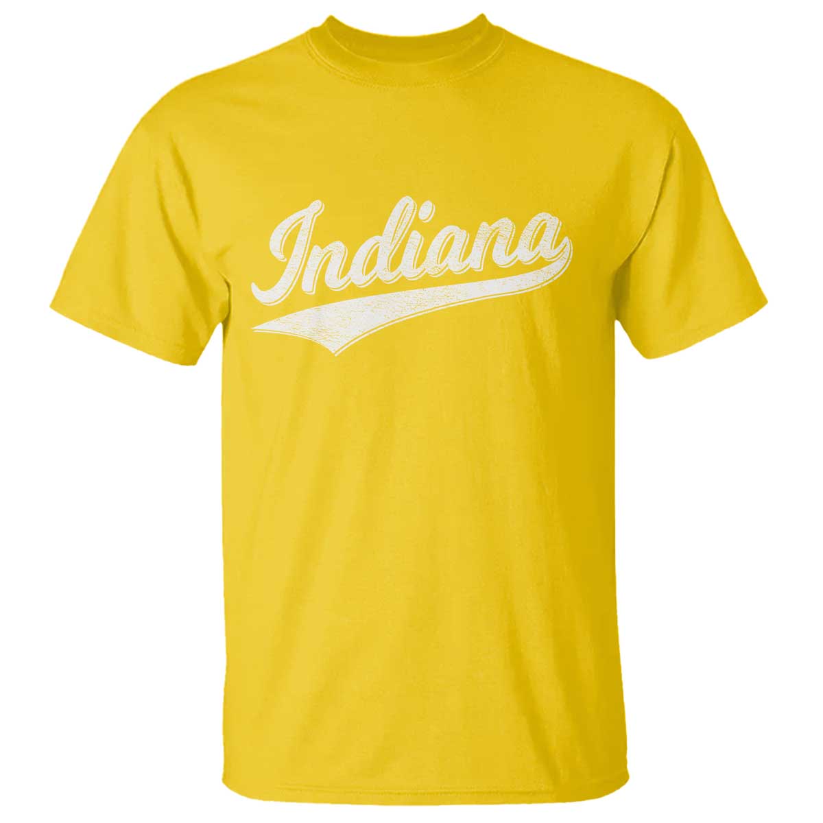 Vintage Indiana Retro Throwback Distressed T Shirt Retro Classic IN State Pride - Wonder Print Shop