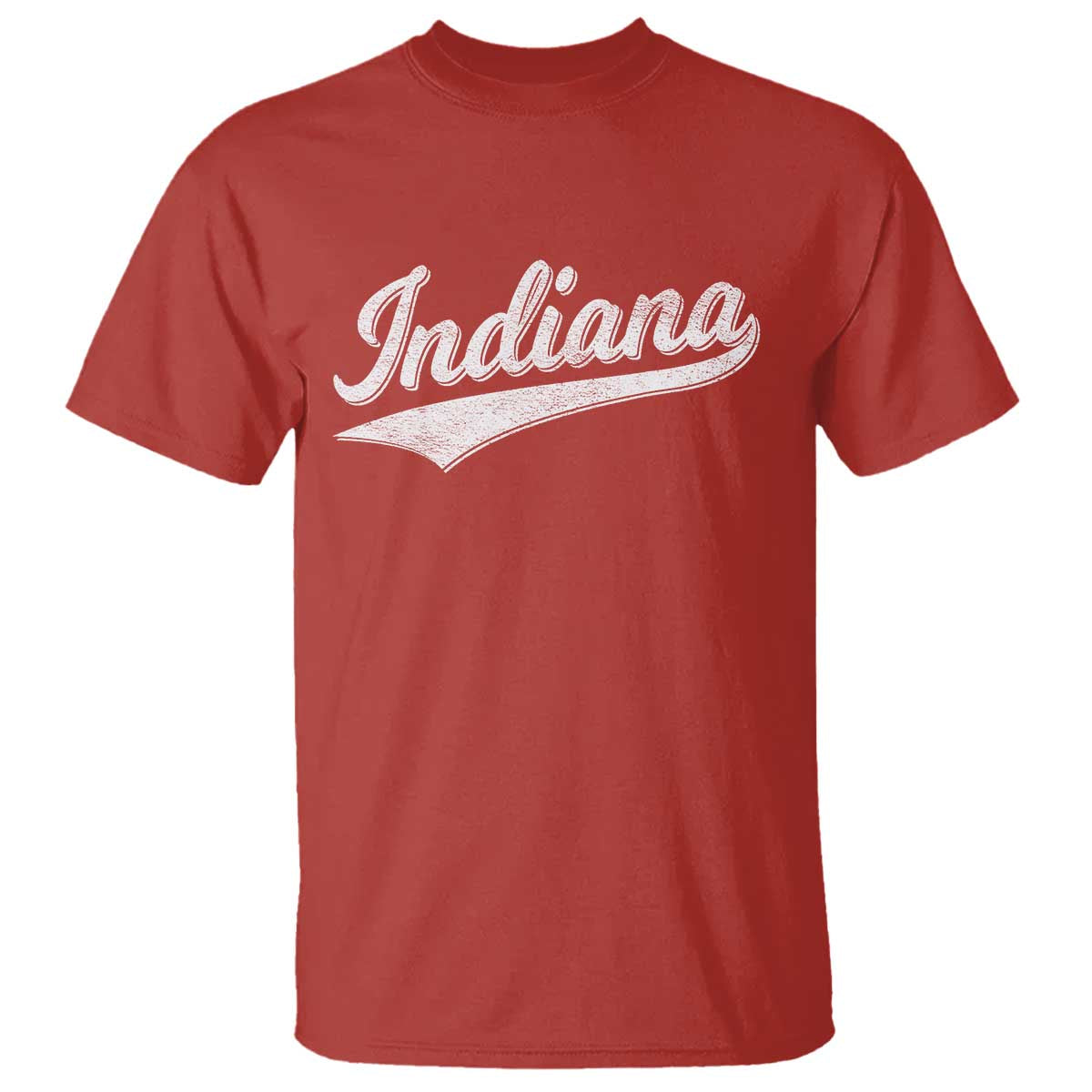 Vintage Indiana Retro Throwback Distressed T Shirt Retro Classic IN State Pride - Wonder Print Shop