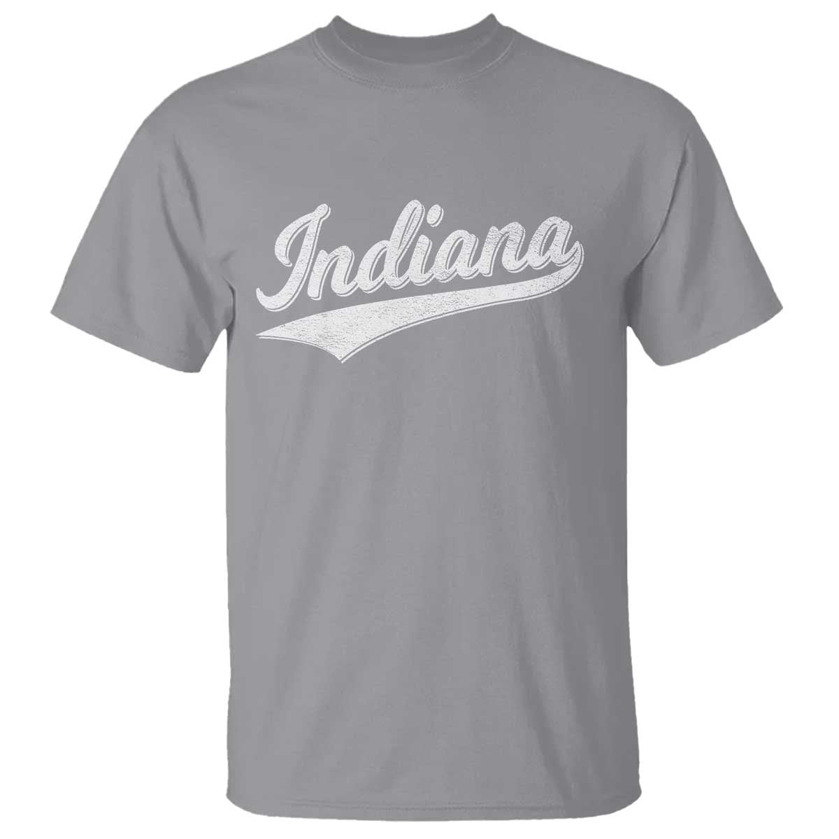 Vintage Indiana Retro Throwback Distressed T Shirt Retro Classic IN State Pride - Wonder Print Shop