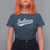 Vintage Indiana Retro Throwback Distressed T Shirt For Women Retro Classic IN State Pride - Wonder Print Shop