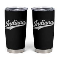Vintage Indiana Retro Throwback Distressed Tumbler Cup Retro Classic IN State Pride - Wonder Print Shop