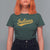 Vintage Indiana Retro Yellow Throwback Distressed T Shirt For Women Retro Classic IN State Pride - Wonder Print Shop