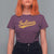 Vintage Indiana Retro Yellow Throwback Distressed T Shirt For Women Retro Classic IN State Pride - Wonder Print Shop