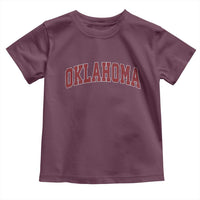 Vintage OKLAHOMA OK Toddler T Shirt Retro Throwback Design Classic Athletic Sports - Wonder Print Shop