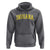 Vintage Indiana IN Hoodie Retro Throwback Design Classic Yellow Athletic Sports - Wonder Print Shop