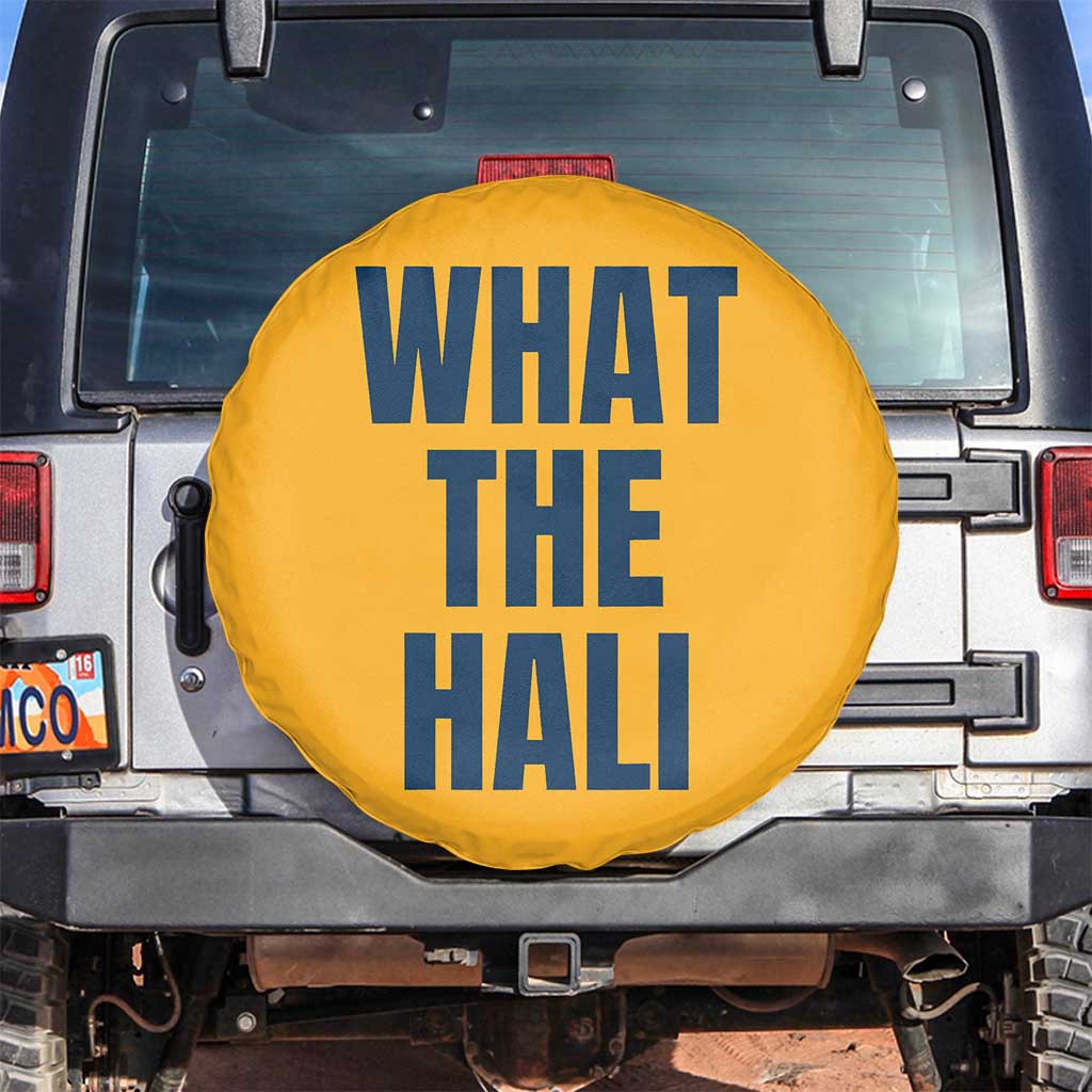 What The Hali Spare Tire Cover Indiana Hoosier Funny Basketball Overrated - Wonder Print Shop