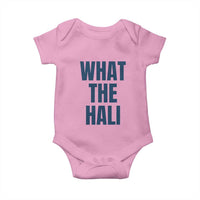 What The Hali Baby Onesie Indiana Hoosier Funny Basketball Overrated - Wonder Print Shop