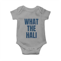 What The Hali Baby Onesie Indiana Hoosier Funny Basketball Overrated - Wonder Print Shop