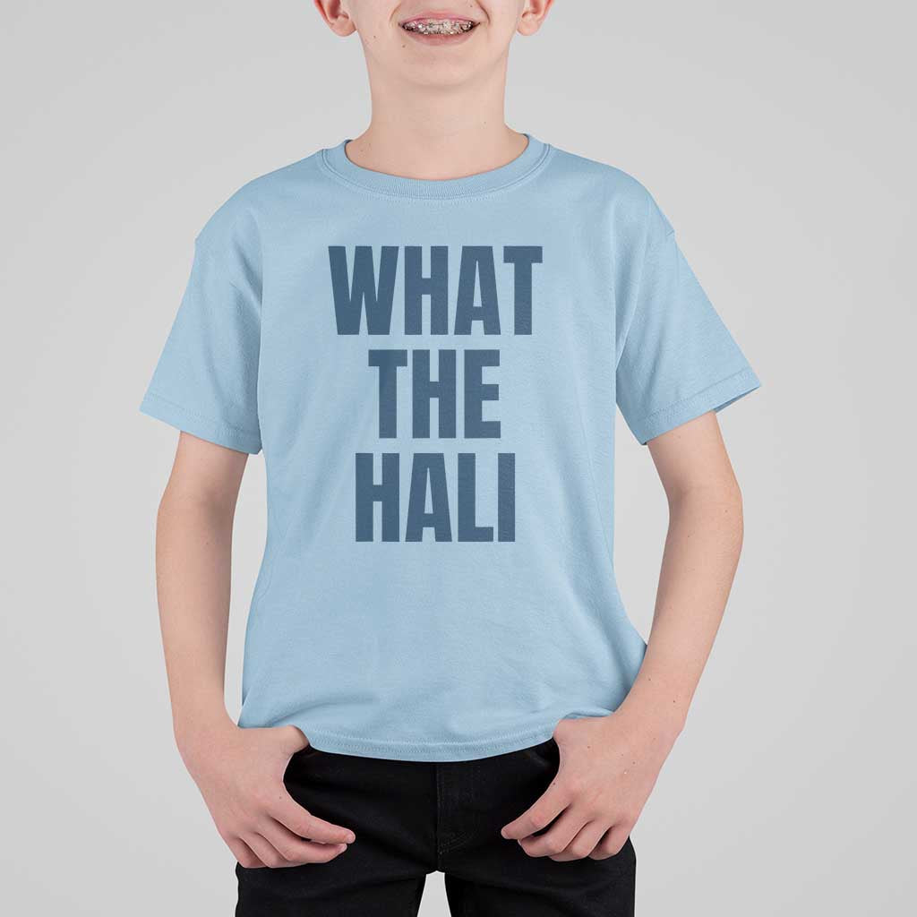 What The Hali T Shirt For Kid Indiana Hoosier Funny Basketball Overrated - Wonder Print Shop