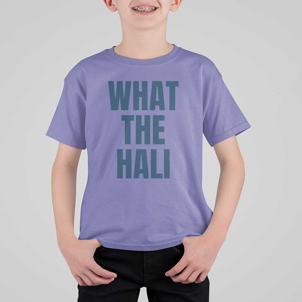 What The Hali T Shirt For Kid Indiana Hoosier Funny Basketball Overrated - Wonder Print Shop