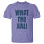 What The Hali T Shirt Indiana Hoosier Funny Basketball Overrated - Wonder Print Shop