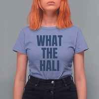 What The Hali T Shirt For Women Indiana Hoosier Funny Basketball Overrated - Wonder Print Shop